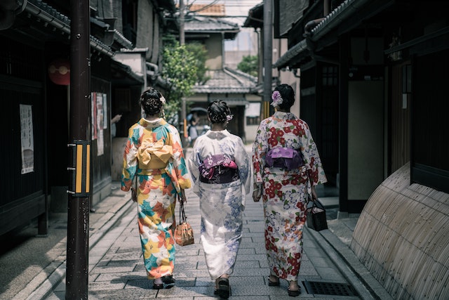 Geisha in Gion, Japan