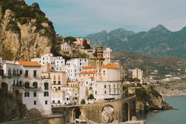 view of the Amalfi Coast
